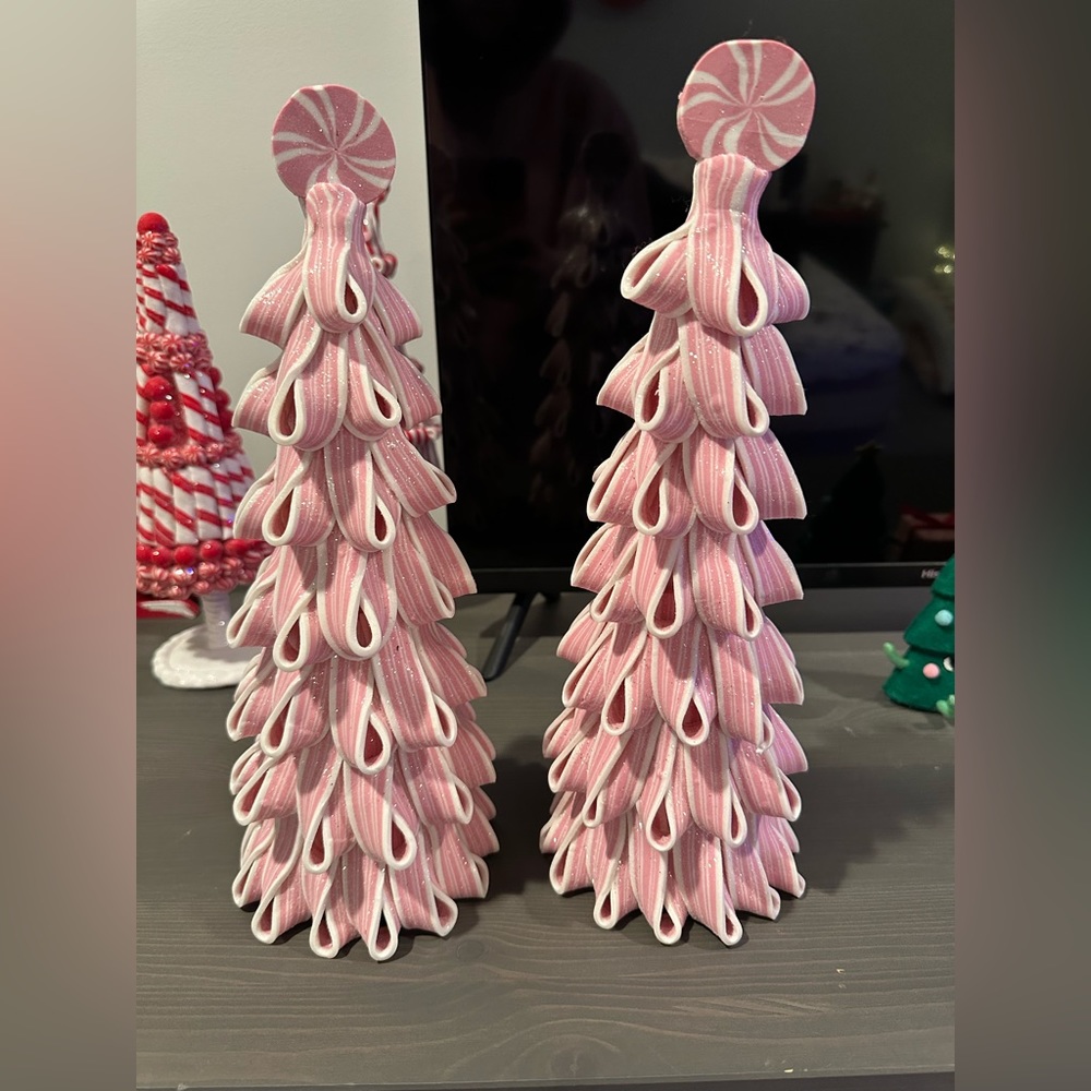 Pink Christmas Tree Decoration Trees